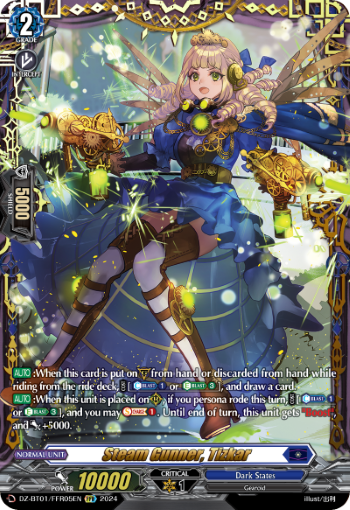 Steam Gunner, Tizkar: DZ Booster Set 01: Fated Clash