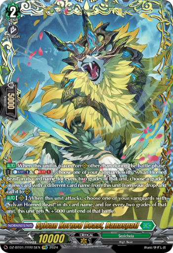 Sylvan Horned Beast, Banaspati: DZ Booster Set 01: Fated Clash