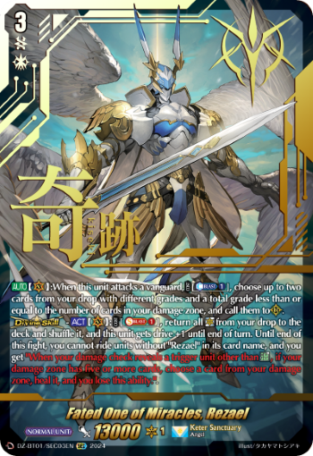 Fated One of Miracles, Rezael: DZ Booster Set 01: Fated Clash