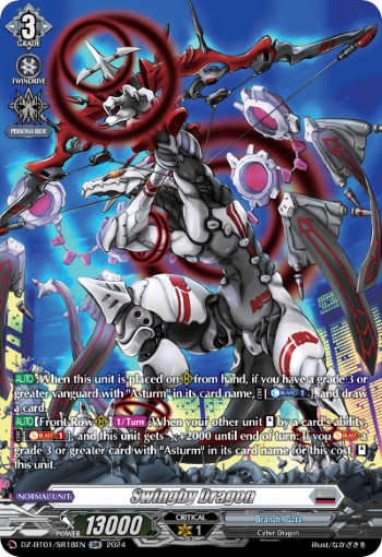 Swingby Dragon: DZ Booster Set 01: Fated Clash