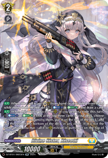 Divine Sister, Biscotti: DZ Booster Set 01: Fated Clash