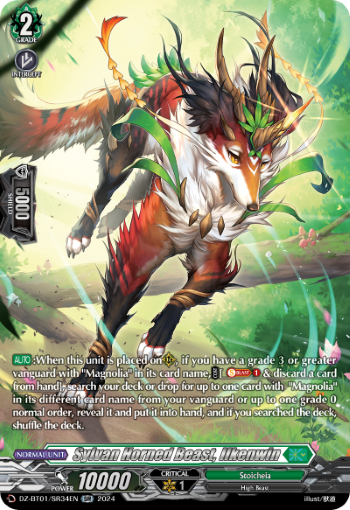 Sylvan Horned Beast, Ilkenwin: DZ Booster Set 01: Fated Clash
