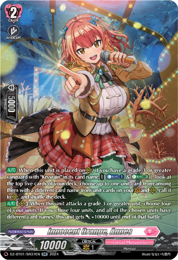 Innocent Orange, Annes: DZ Booster Set 01: Fated Clash