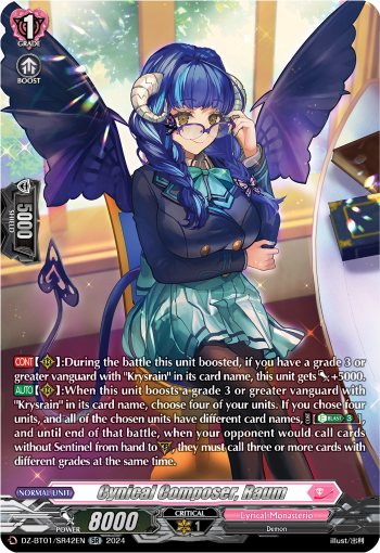 Cynical Composer, Raum: DZ Booster Set 01: Fated Clash