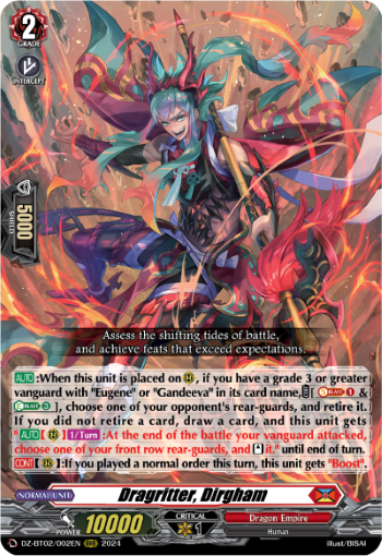 Dragritter, Dirgham: DZ Booster Set 02: Illusionless Strife