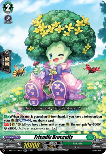Friendly Broccolly: DZ Booster Set 02: Illusionless Strife