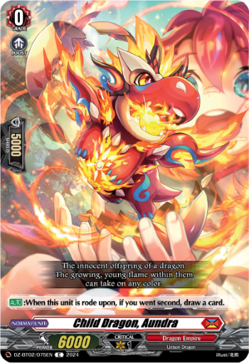 Child Dragon, Aundra: DZ Booster Set 02: Illusionless Strife