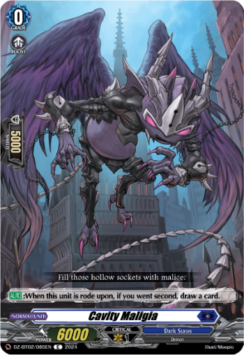 Cavity Maligia: DZ Booster Set 02: Illusionless Strife