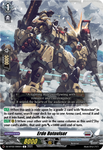 Erde Rotovisor: DZ Booster Set 02: Illusionless Strife