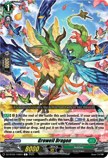 Growell Dragon: DZ Booster Set 02: Illusionless Strife