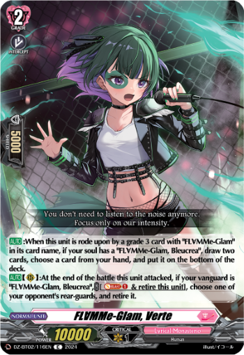 FL∀MMe-Glam, Verte: DZ Booster Set 02: Illusionless Strife