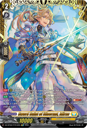 Sword Saint of Itinerant, Idiras: DZ Booster Set 02: Illusionless Strife
