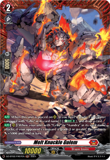 Melt Knuckle Golem: DZ Booster Set 02: Illusionless Strife