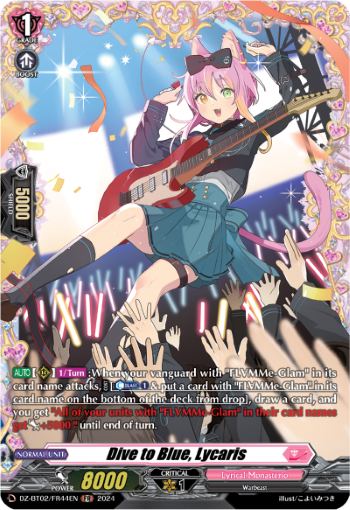 Dive to Blue, Lycaris: DZ Booster Set 02: Illusionless Strife