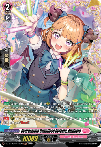 Overcoming Countless Defeats, Amducia: DZ Booster Set 02: Illusionless Strife