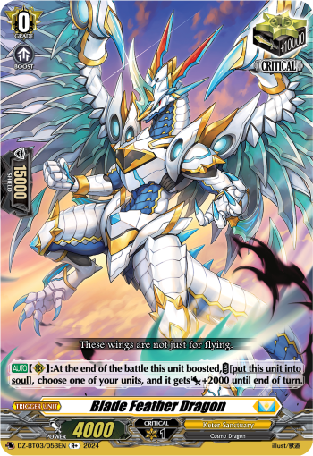 Blade Feather Dragon: DZ Booster Set 03: Dimensional Transcendence