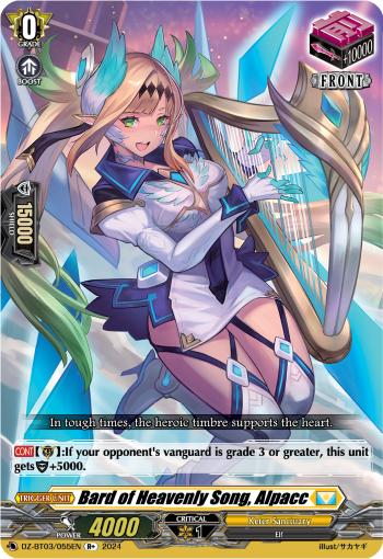Bard of Heavenly Song, Alpacc: DZ Booster Set 03: Dimensional Transcendence