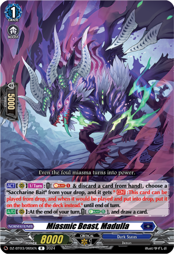 Miasmic Beast, Madulla: DZ Booster Set 03: Dimensional Transcendence