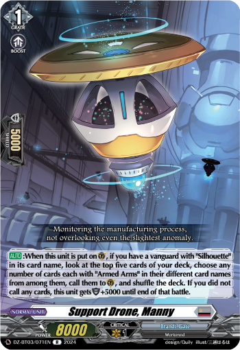 Support Drone, Manny: DZ Booster Set 03: Dimensional Transcendence