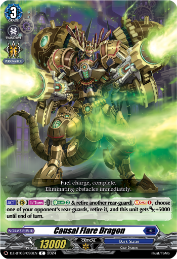 Causal Flare Dragon: DZ Booster Set 03: Dimensional Transcendence
