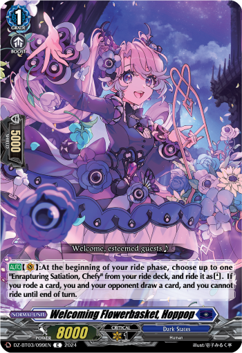 Welcoming Flowerbasket, Hoppop: DZ Booster Set 03: Dimensional Transcendence