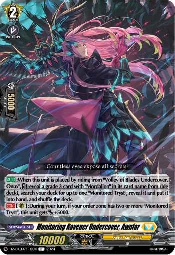 Monitoring Ravener Undercover, Awnfar: DZ Booster Set 03: Dimensional Transcendence