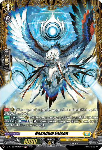 Nosedive Falcon: DZ Booster Set 03: Dimensional Transcendence