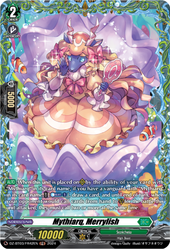 Mythiarq, Merrylish: DZ Booster Set 03: Dimensional Transcendence