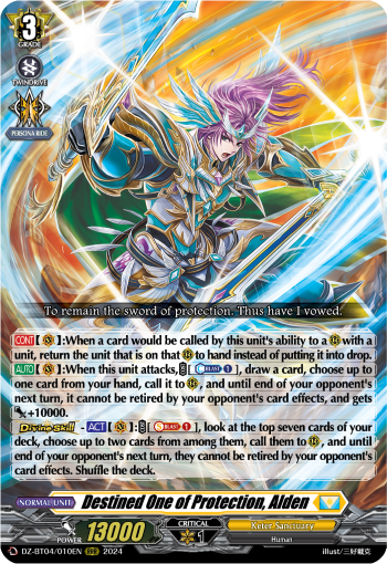 Destined One of Protection, Alden: DZ Booster Set 04: Destined Showdown
