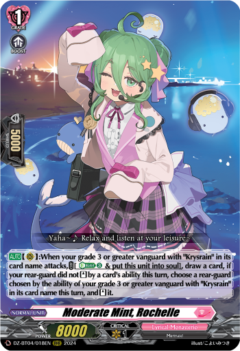 Moderate Mint, Rochelle: DZ Booster Set 04: Destined Showdown
