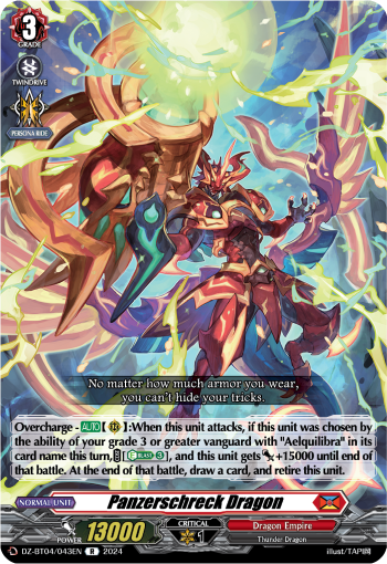 Panzerschreck Dragon: DZ Booster Set 04: Destined Showdown