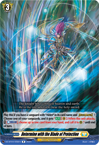 Determine with the Blade of Protection: DZ Booster Set 04: Destined Showdown