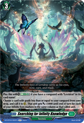 Searching for Infinity Knowledge: DZ Booster Set 04: Destined Showdown