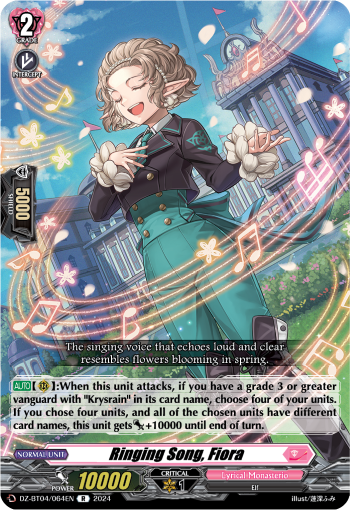 Ringing Song, Fiora: DZ Booster Set 04: Destined Showdown