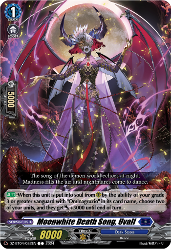 Moonwhite Death Song, Uvall: DZ Booster Set 04: Destined Showdown