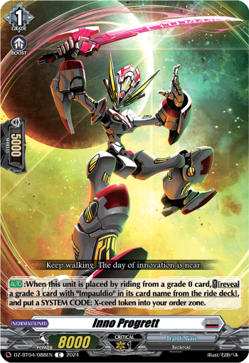 Inno Progrett: DZ Booster Set 04: Destined Showdown