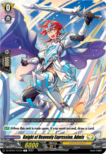 Knight of Heavenly Expression, Admis: DZ Booster Set 04: Destined Showdown