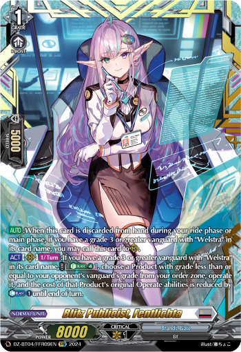 Blitz Publicist, Fentlichta: DZ Booster Set 04: Destined Showdown