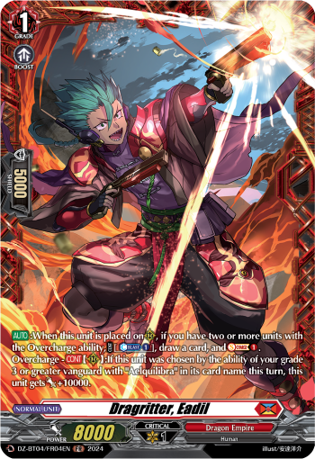Dragritter, Eadil: DZ Booster Set 04: Destined Showdown