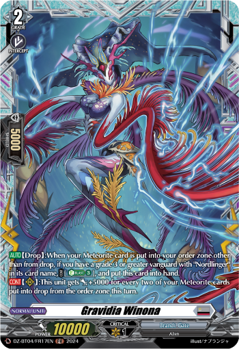 Gravidia Winona: DZ Booster Set 04: Destined Showdown