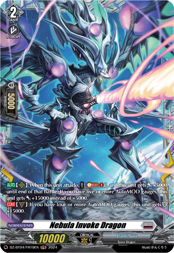 Nebula Invoke Dragon: DZ Booster Set 04: Destined Showdown