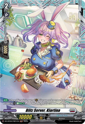 Blitz Server, Kiartina: DZ Booster Set 04: Destined Showdown