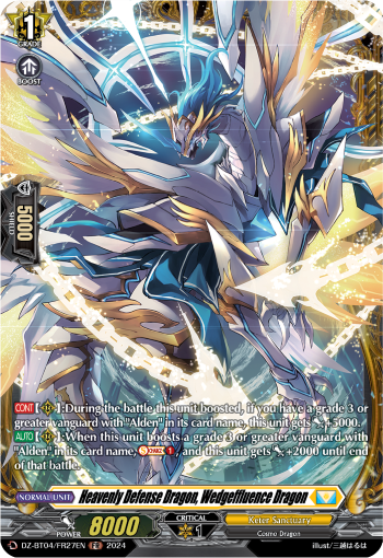 Heavenly Defense Dragon, Wedgeffluence Dragon: DZ Booster Set 04: Destined Showdown