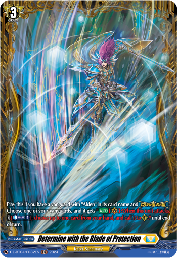 Determine with the Blade of Protection: DZ Booster Set 04: Destined Showdown