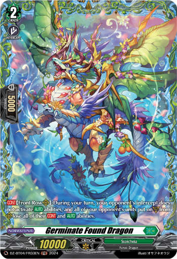 Germinate Found Dragon: DZ Booster Set 04: Destined Showdown