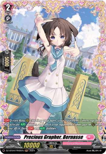 Precious Grapher, Bernasse: DZ Booster Set 04: Destined Showdown