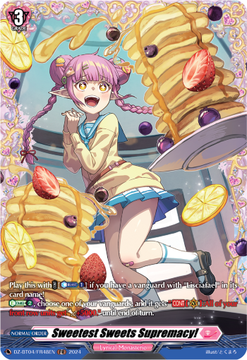 Sweetest Sweets Supremacy!: DZ Booster Set 04: Destined Showdown