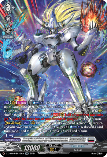 Destined One of Exceedance, Impauldio: DZ Booster Set 04: Destined Showdown