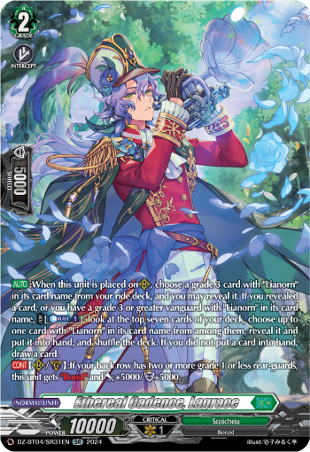 Ethereal Cadence, Lagrace: DZ Booster Set 04: Destined Showdown