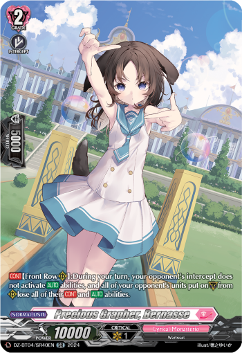 Precious Grapher, Bernasse: DZ Booster Set 04: Destined Showdown